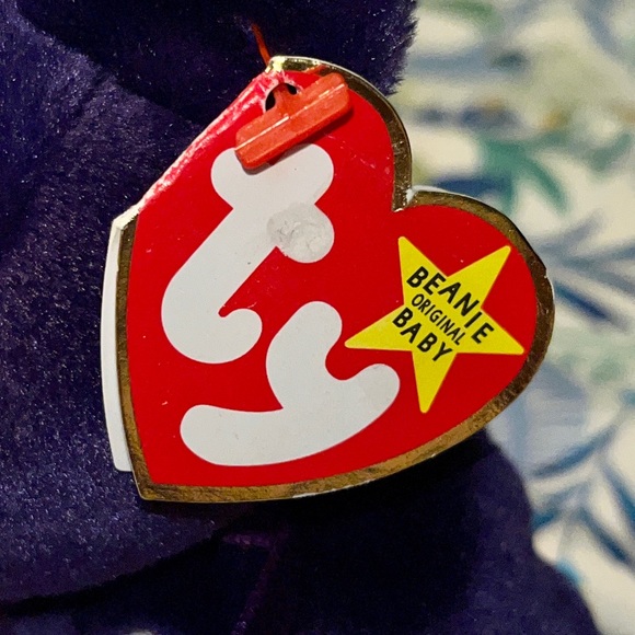 Retired Ty Beanie Babies Princess Bear - Picture 5 of 13